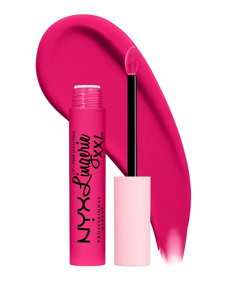 Помада для губ Lip Lingerie XXL Nyx Professional Makeup, Pink Hit — фото 3