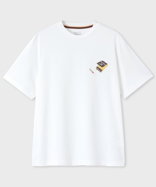 

Футболка с коротким рукавом, крой 'Match' Paul Smith, белый