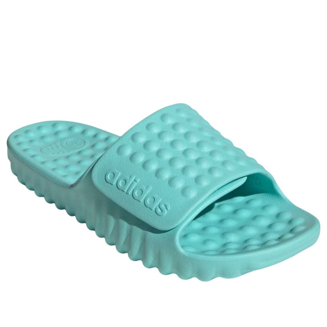 Шлепанцы Adidas Adissage 360rec 'Flash Aqua' — фото 4
