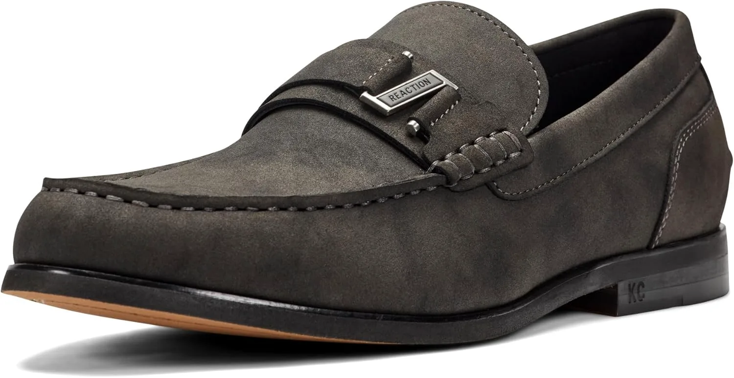 Туфли Kenneth Cole REACTION mens Estate Belt Oxford, темно-серый