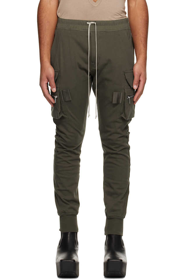 

Rick Owens Брюки-Карго цвета хаки «Конкордианс Мастодонт»