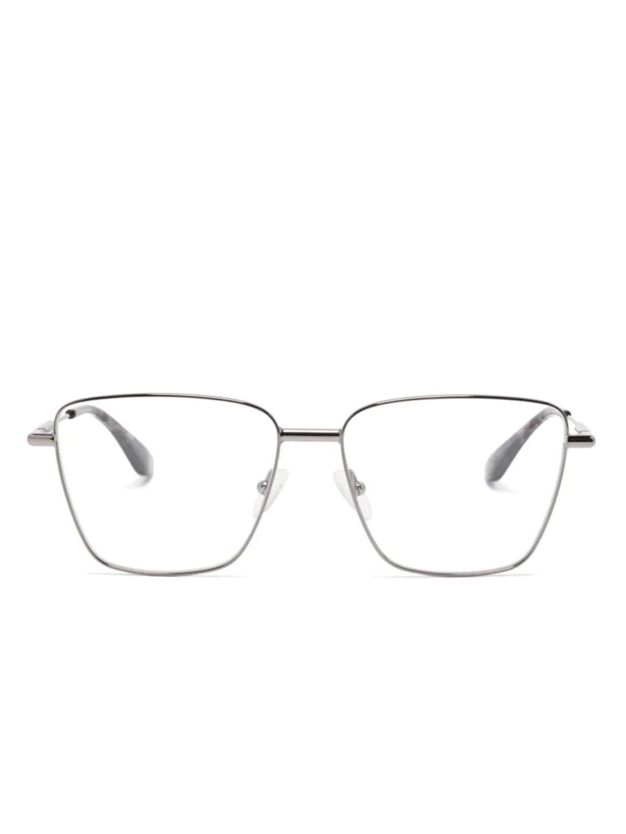 

Alexander McQueen Eyewear очки в квадратной оправе, серебряный