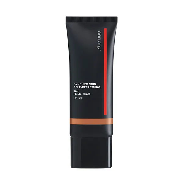 

Увлажняющая основа-флюид под макияж SPF 20 Synchro Skin Self-Refreshing Shiseido, цвет tan kwanzan