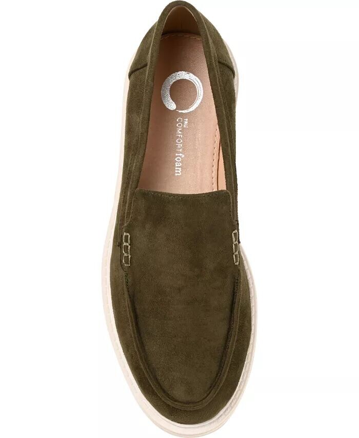Женские мокасины Erika Slip-On Journee Collection, зеленый — фото 4