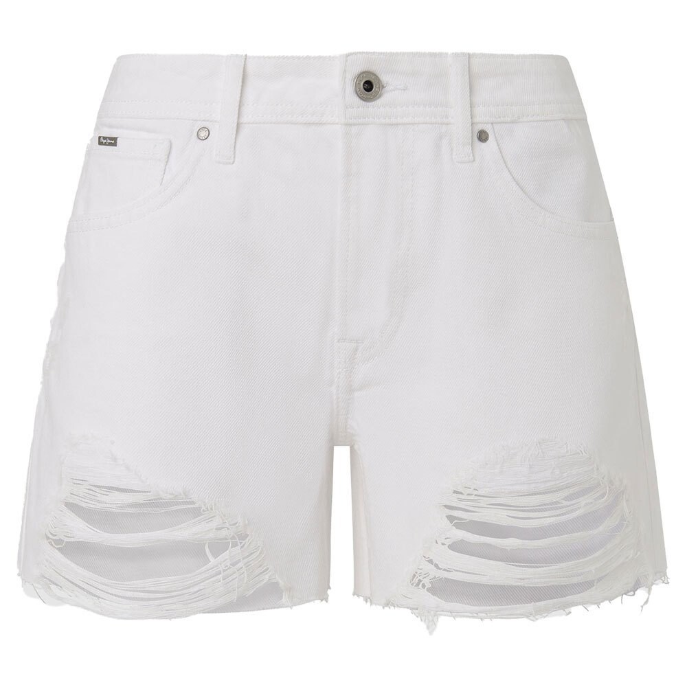 

Шорты Pepe Jeans Relaxed Mw Fit denim, белый