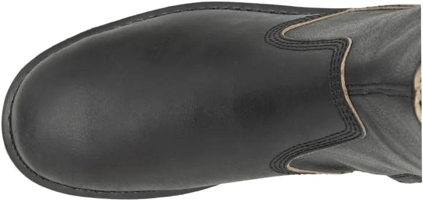 Мужские мотоциклетные ботинки HARLEY-DAVIDSON Aldredge на высокой платформе 8 дюймов Harley-Davidson Footwear, черный — фото 4