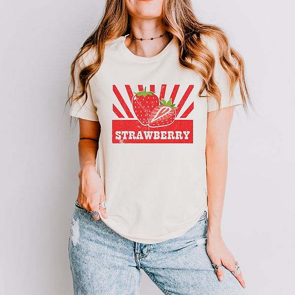 

Футболка с коротким рукавом Strawberry rays Simply Sage Market, Cream, Зеленый, Футболка с коротким рукавом Strawberry rays Simply Sage Market, Cream