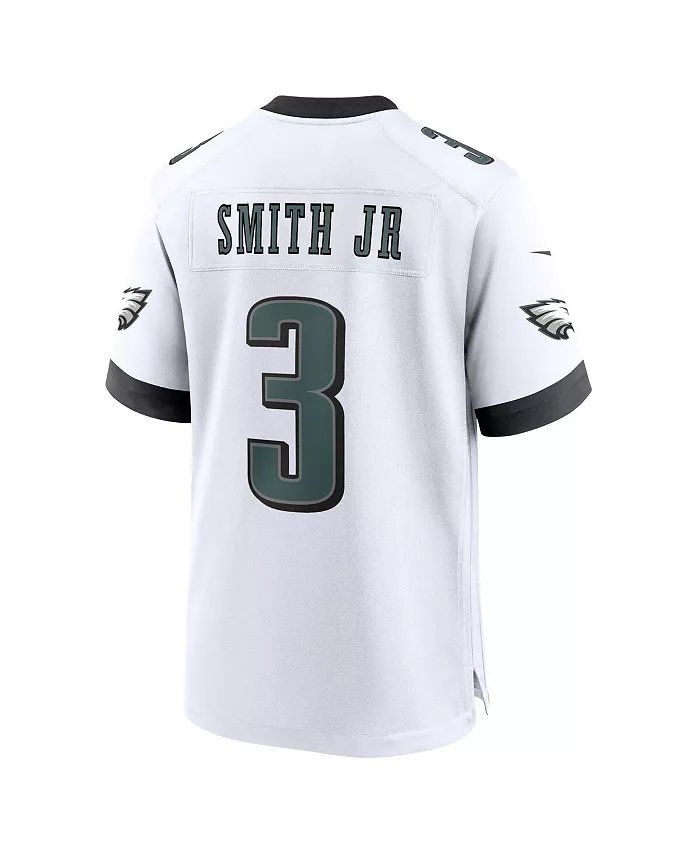 Мужская игровая футболка Nolan Smith Philadelphia Eagles Nike, зеленый — фото 4