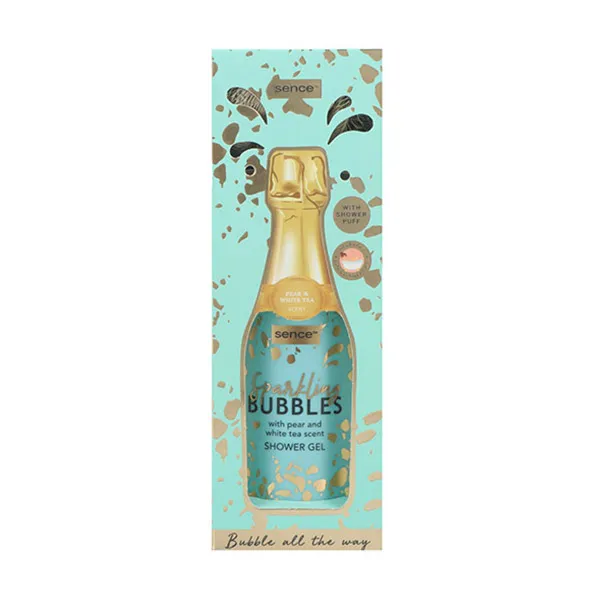 

Гель для душа+губка Sparkling Bubbles Sence Beauty, 300 UD