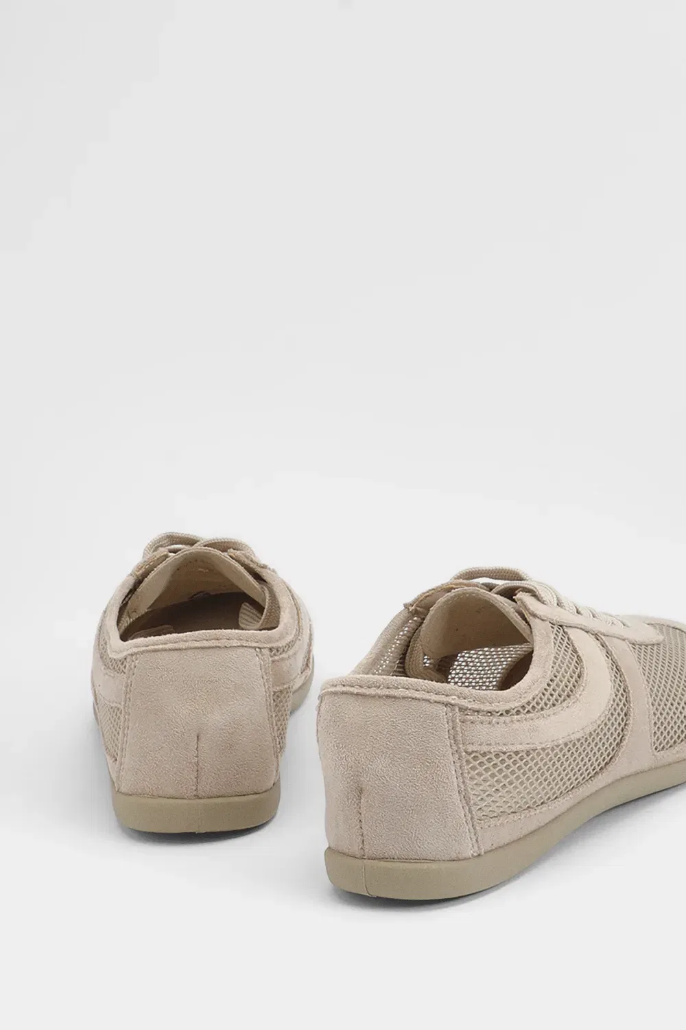 Кроссовки Lucy Mesh Lace Up Oasis, бежевый — фото 4