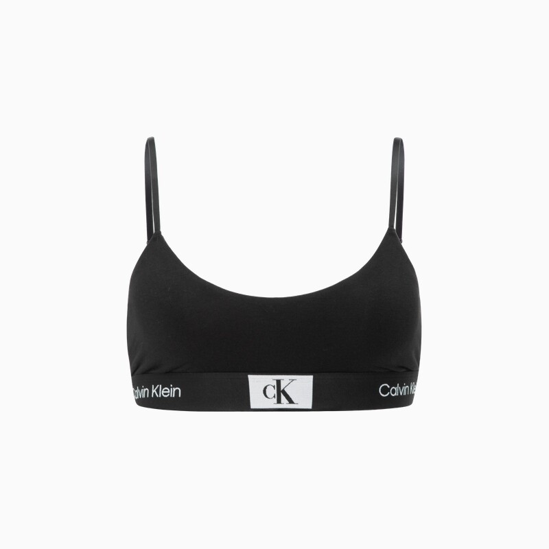 

Бюстгальтер спортивный Calvin Klein Underwear на тонких бретельках, черный