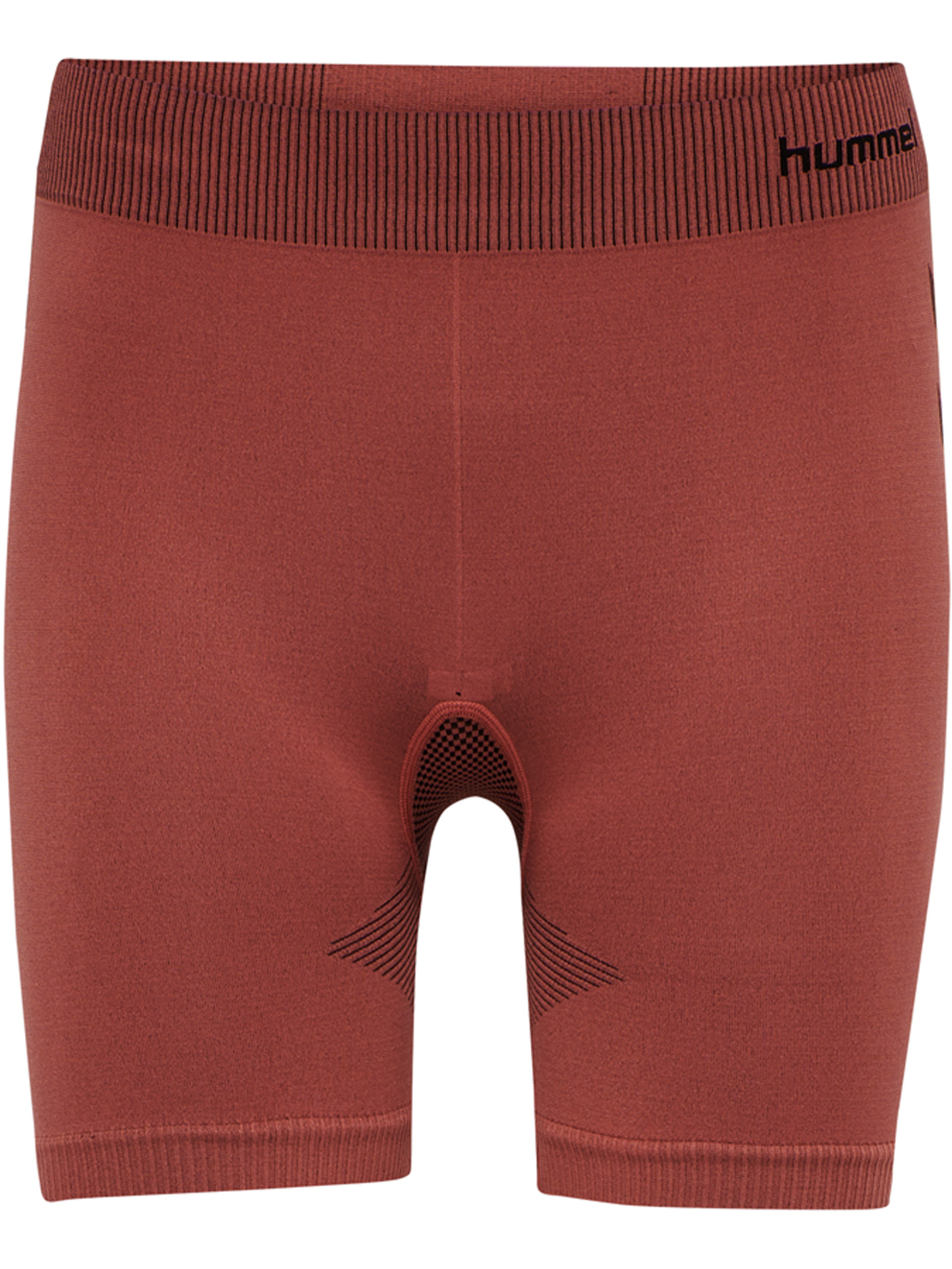 

Леггинсы Hummel Hmlfirst Seamless Training Short Tights Women, цвет MARSALA