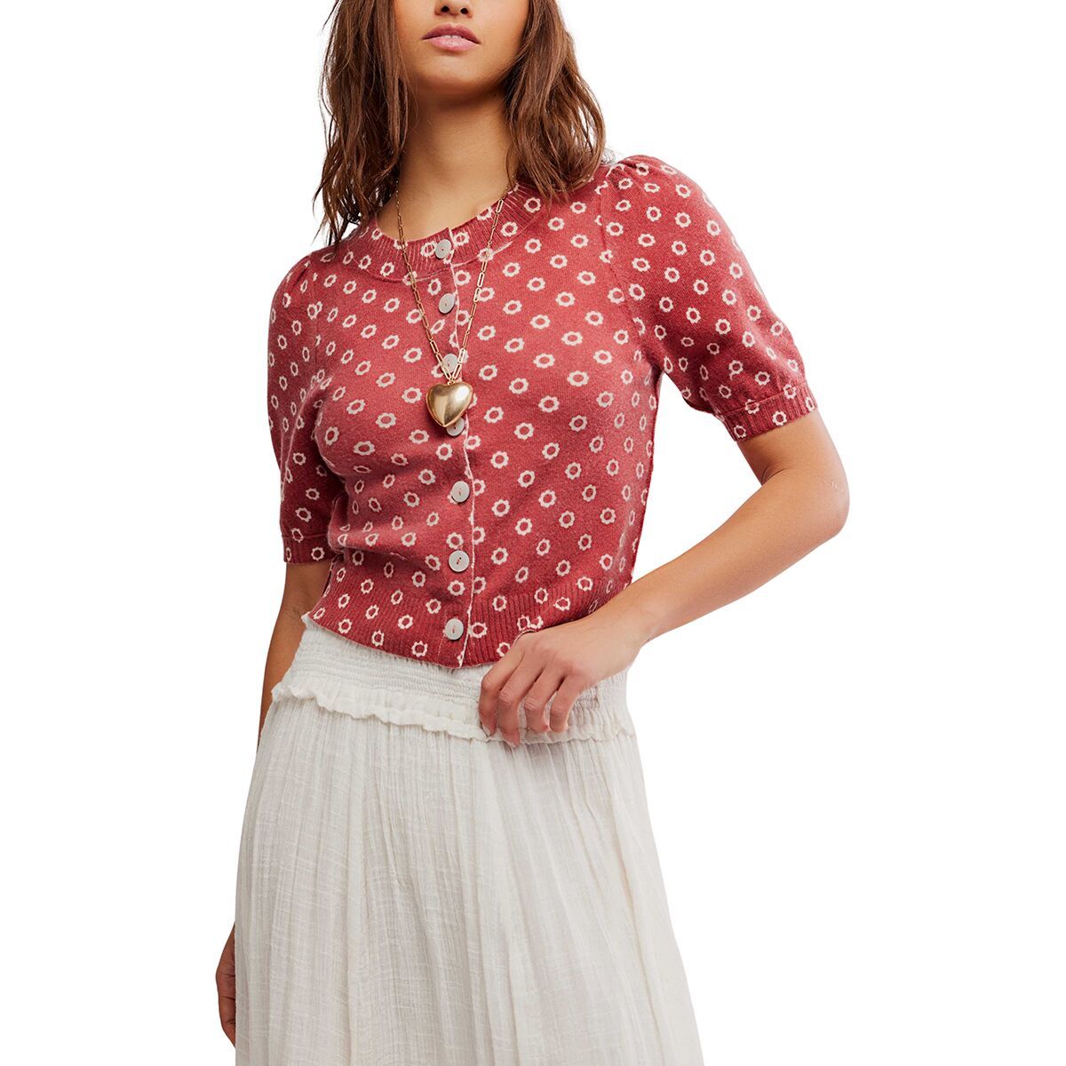 

Кардиган Isla с узором Free People, цвет daisy combo