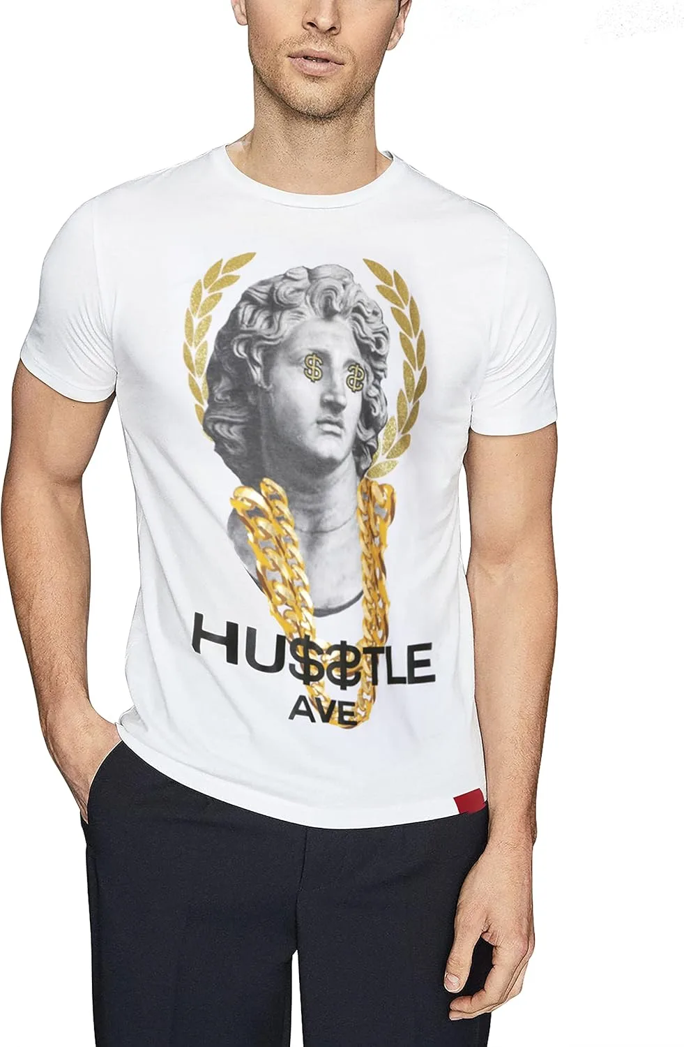 

Футболка с принтом Hat and Beyond