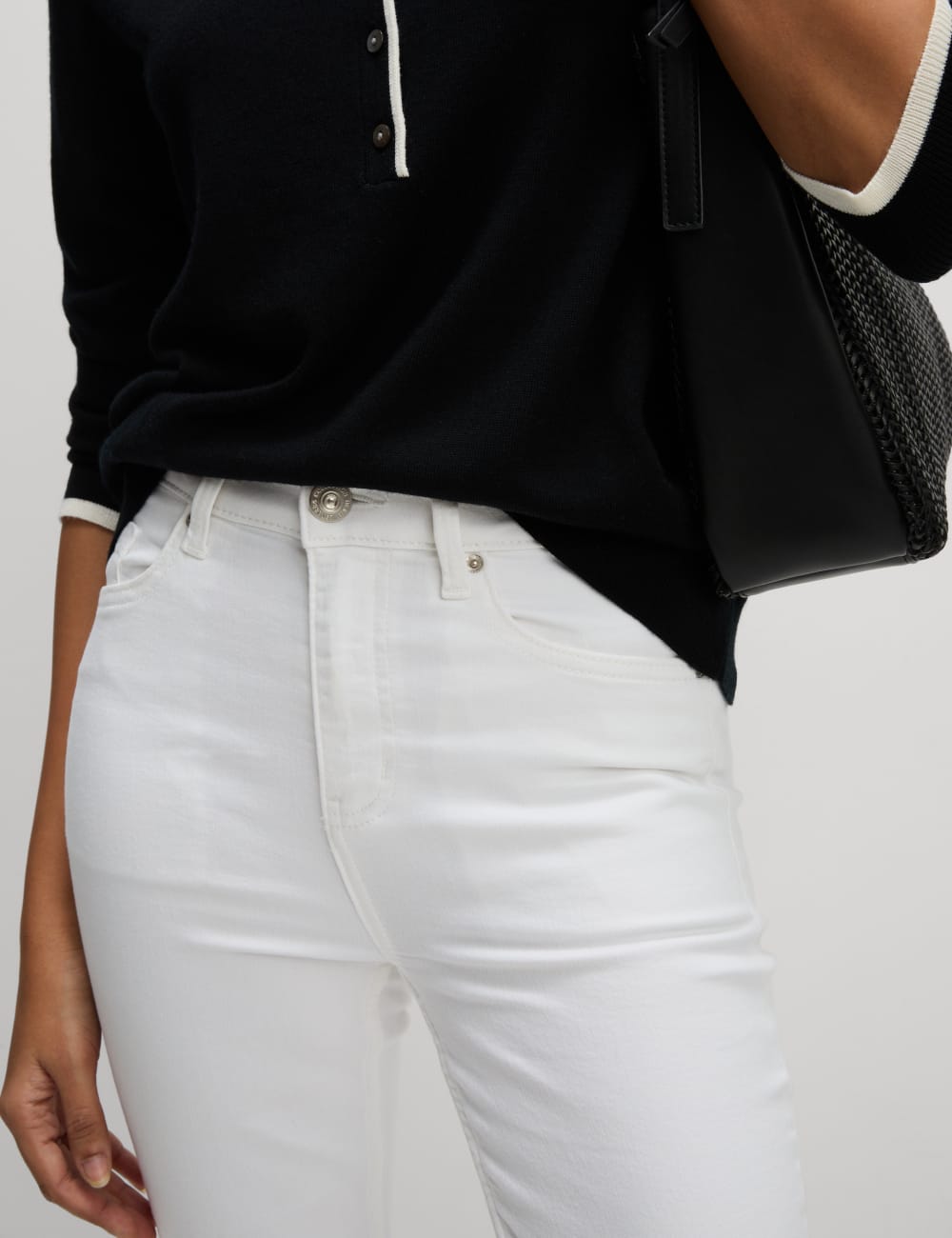 

Джинсы Lily Slim Fit Marks & Spencer, мягкий белый