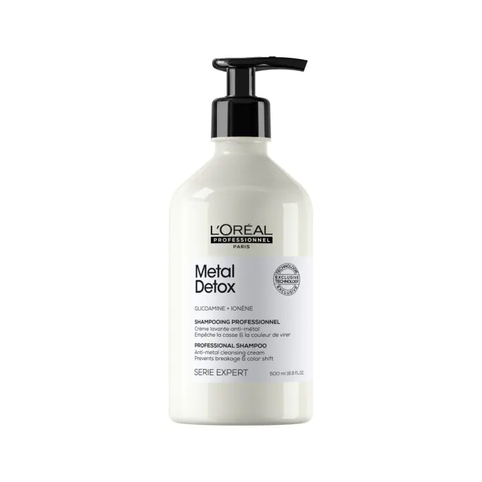 

Шампунь serie expert metal detox champú sin sulfatos para cabello dañado y teñido L'Oréal Professionnel, объем 500 мл