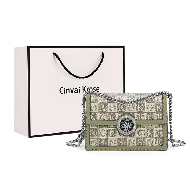 

CinvaiKrose Сумка через плечо Simvay Clos из ПВХ и синтетической кожи, маленькая женская сумка через плечо с серым/черным принтом