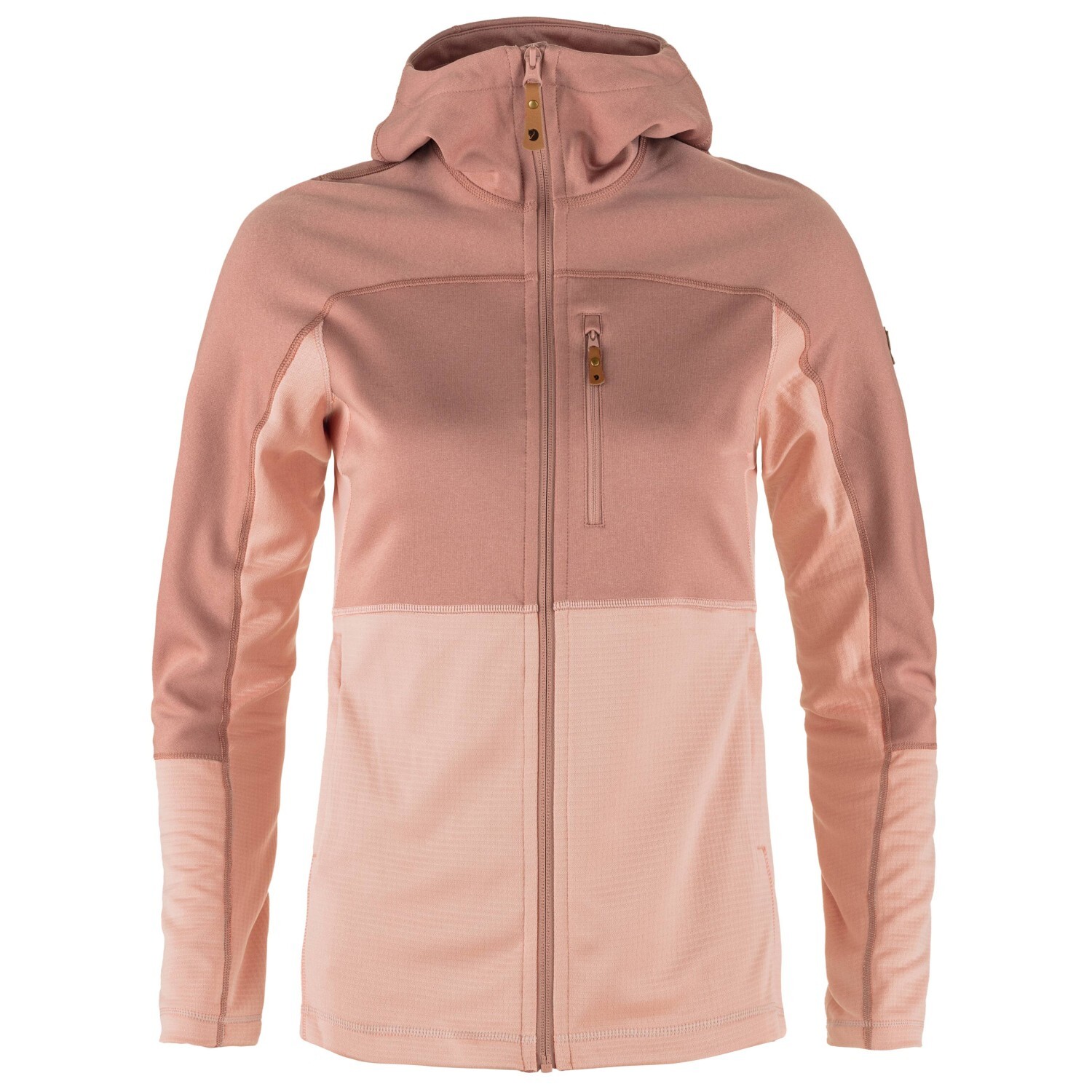 

Флисовая жилетка Fjällräven Women's Abisko Trail Fleece, цвет Chalk Rose/Dusty Rose