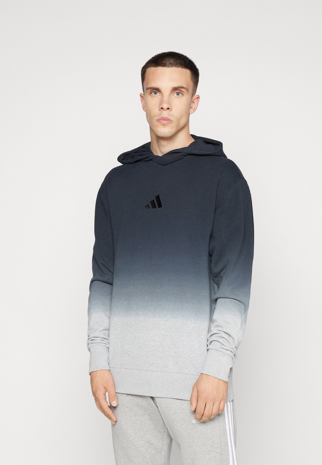 

Толстовка с капюшоном ALL SZN DIP DYE Adidas Sportswear, серый