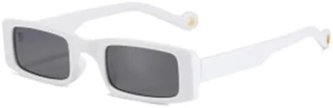 

Солнцезащитные очки прямоугольной формы 2027 года для женщин, маленькая оправа, винтажные солнцезащитные очки для мужчин, ретро-очки, прозрачные, UV400 MTZJH, 5