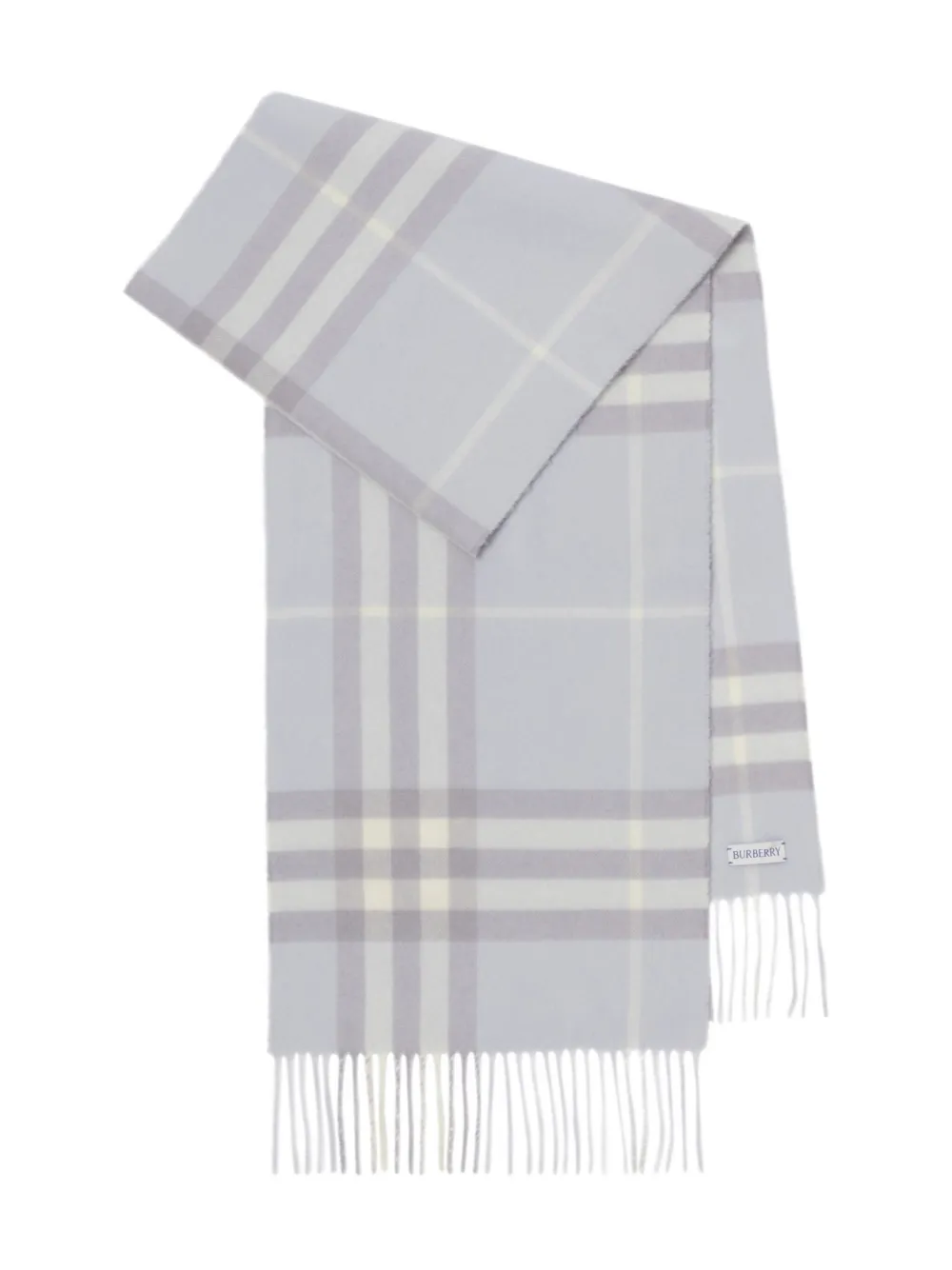 

Кашемировый шарф в клетку BURBERRY, зеленый