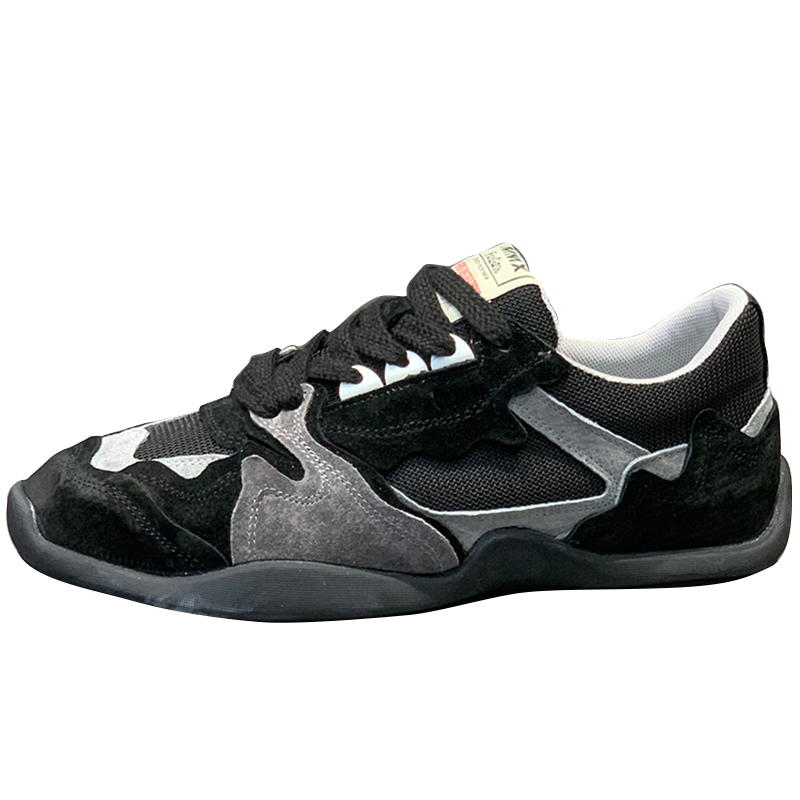 

TELENT Нескользящие легкие мужские кэжуал кеды низкие черные, цвет Black