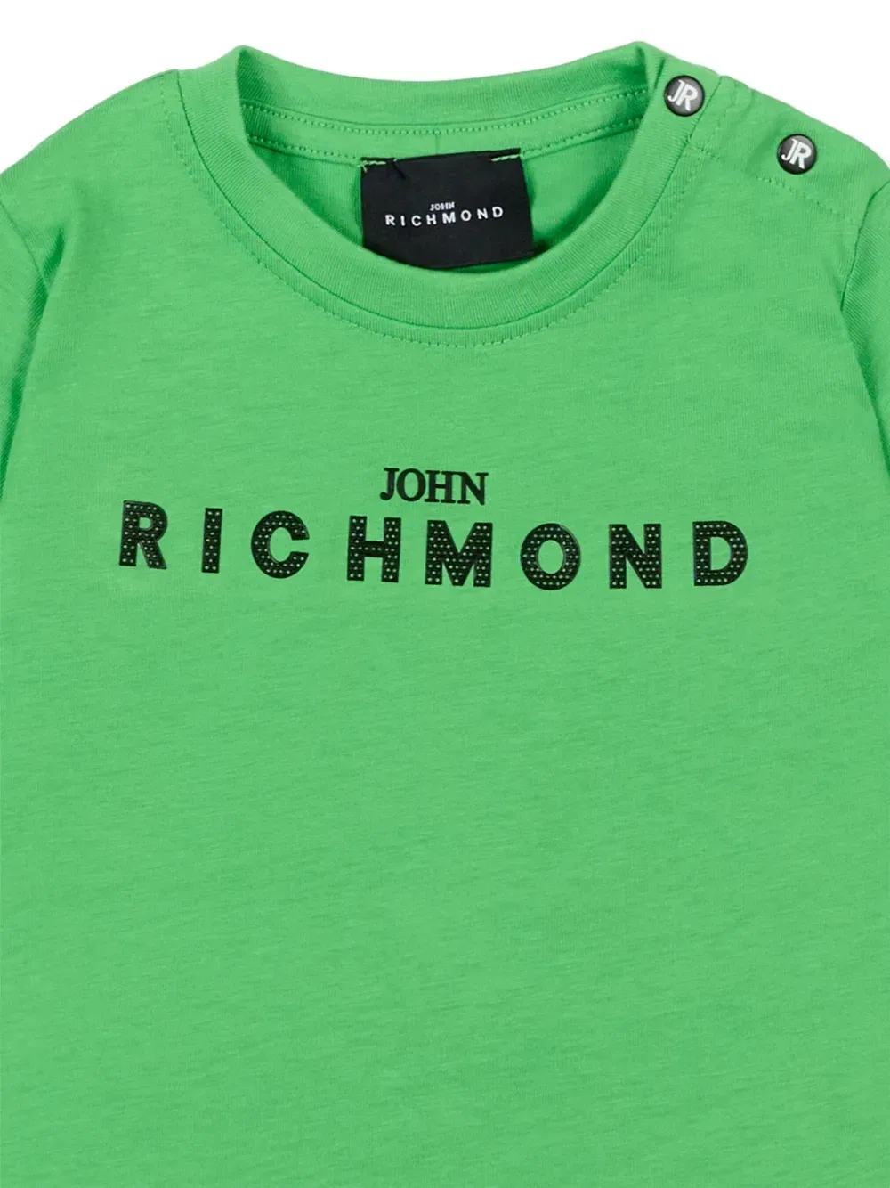 Футболка с короткими рукавами John Richmond Junior, зеленый — фото 3