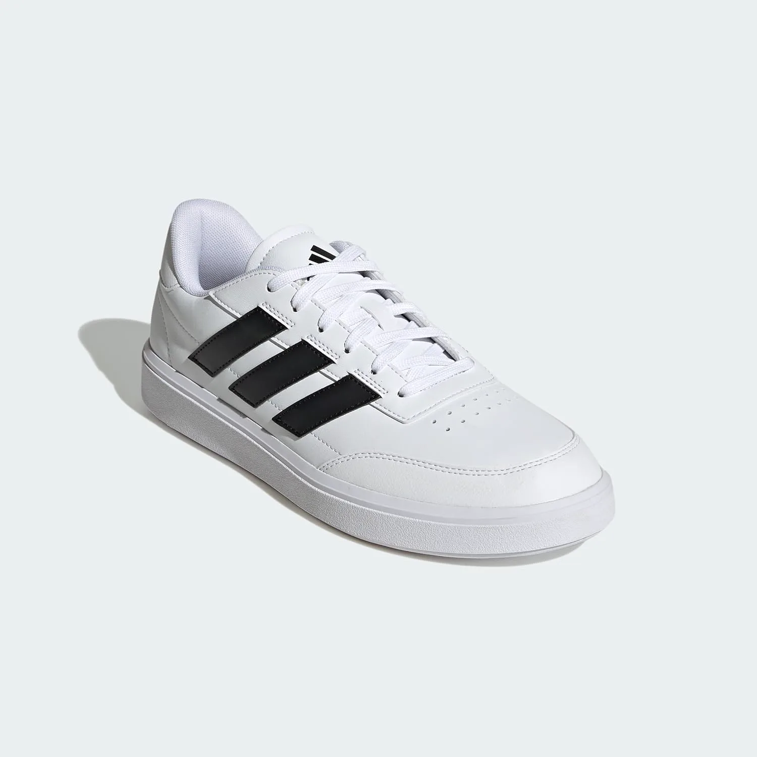 Мужские кроссовки Adidas Courtblock, белый/черный — фото 2