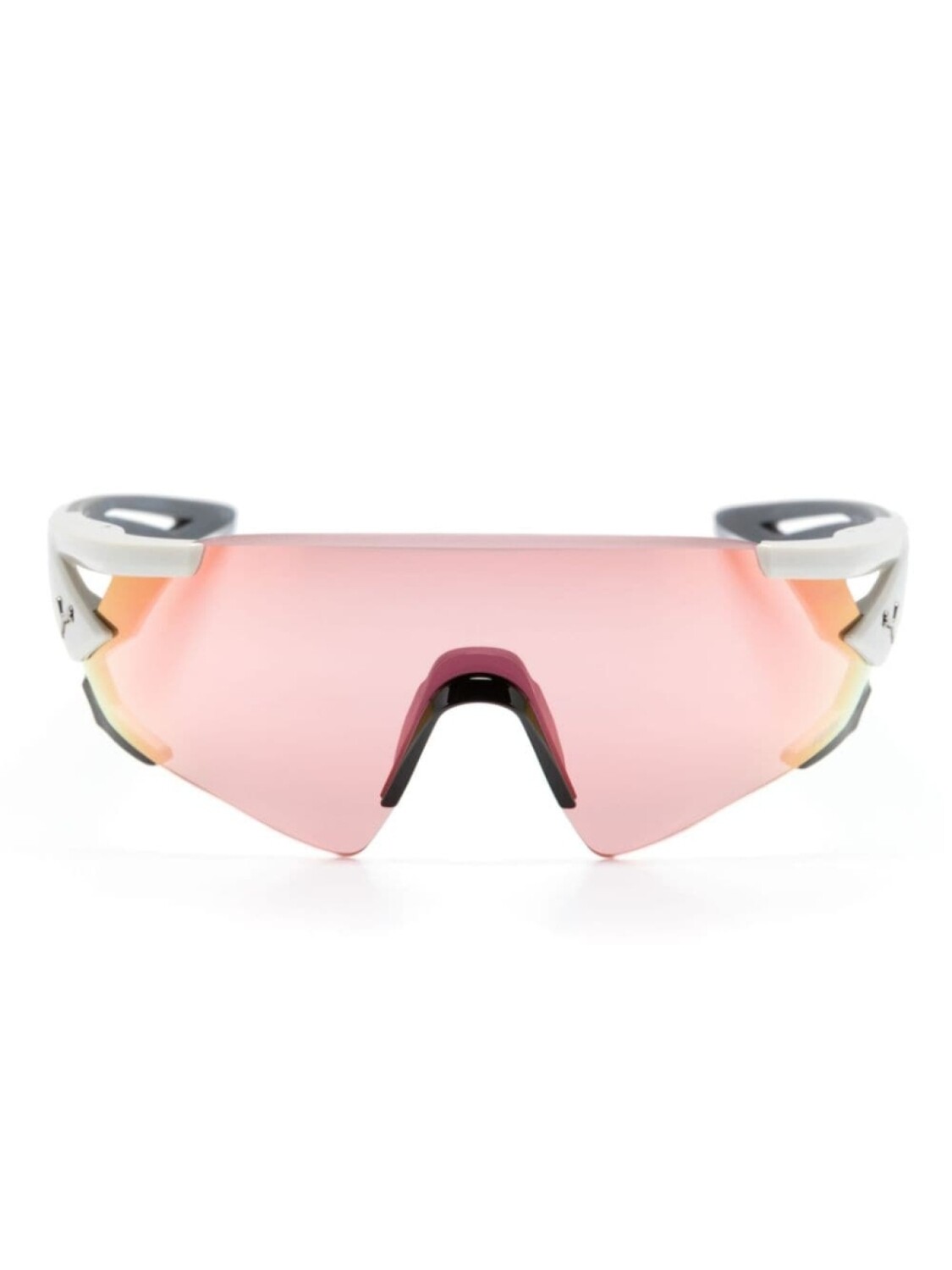 

Солнцезащитные очки в массивной оправе с логотипом PUMA EYEWEAR, серый