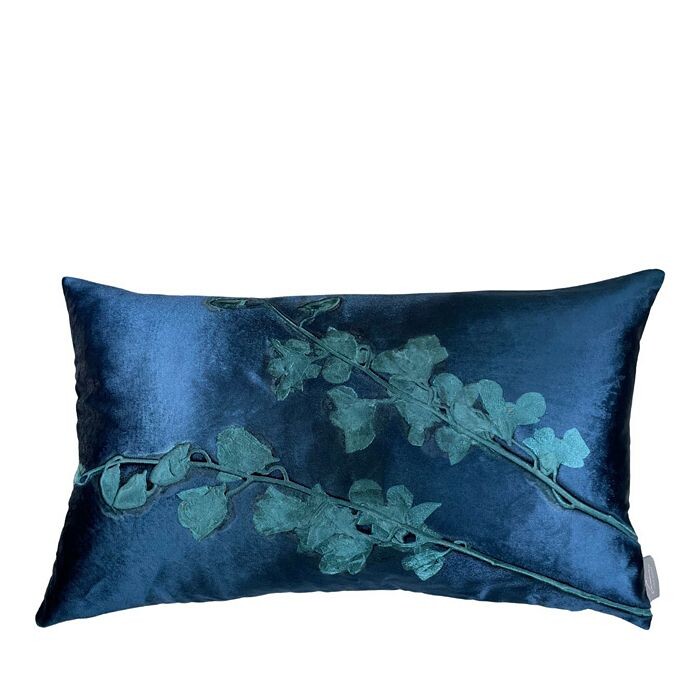 

Подушка Aviva Stanoff Orchid Azure Signature Velvet Collection, 12 x 20 дюймов, синий