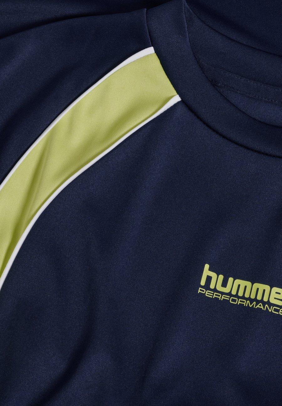 Футболка Hummel Sports T-shirt, Dress Blues/Dark Blue — фото 3