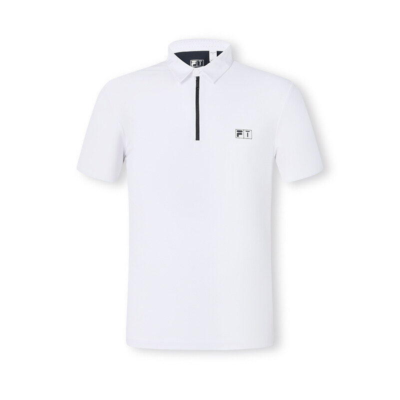 

Рубашка поло мужская белая Fila, цвет Jade White