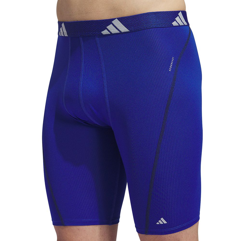 

Мужские длинные боксеры из сетки adidas Sport Performance (3 пары) Adidas, цвет Scarlet Black Onix Gr