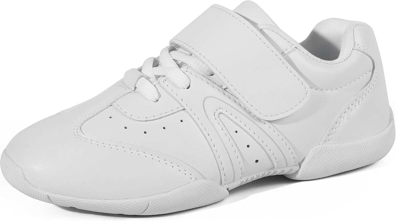 

Кроссовки для черлидинга для девочек BAXINIER, белые, легкие, для соревнований, детские тренировочные танцевальные и теннисные кроссовки