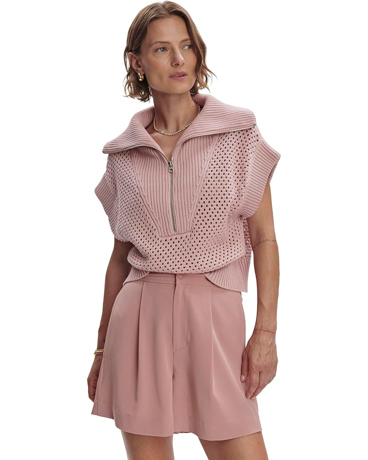 

Свитер Varley Mila 1/2 Zip Knit, цвет Pale Mauve