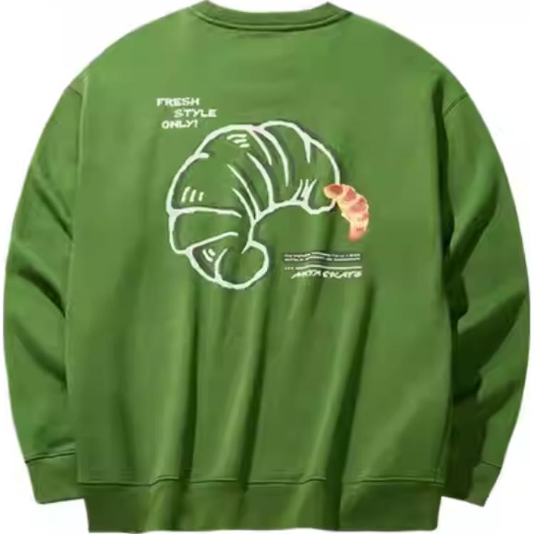 

ANTA Спортивный лайфстайл коллекция лайфстайл коллекция свитшот унисекс Hot Green