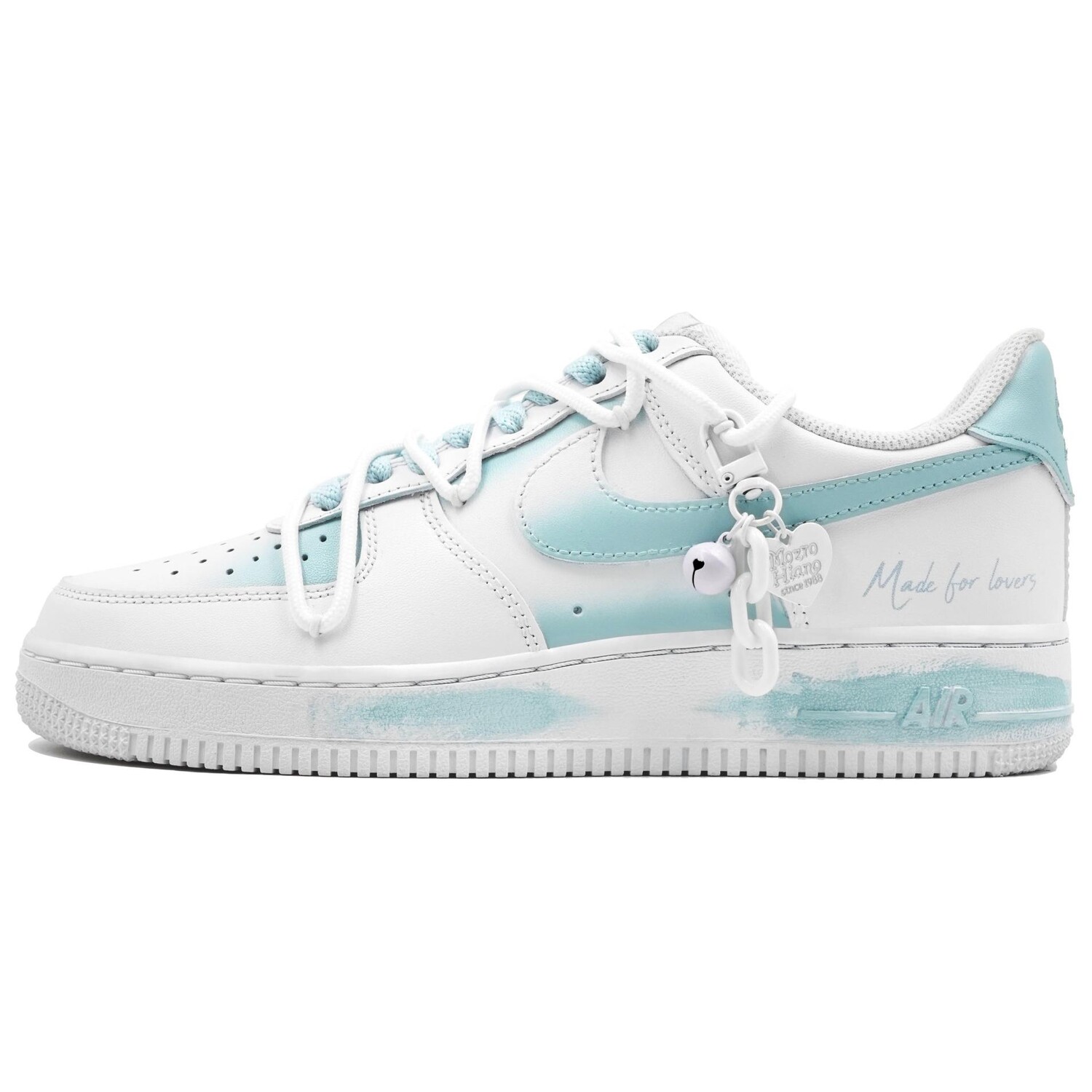 

Кроссовки Nike Air Force 1 Skateboarding Shoes Unisex Low-top Blue, белый