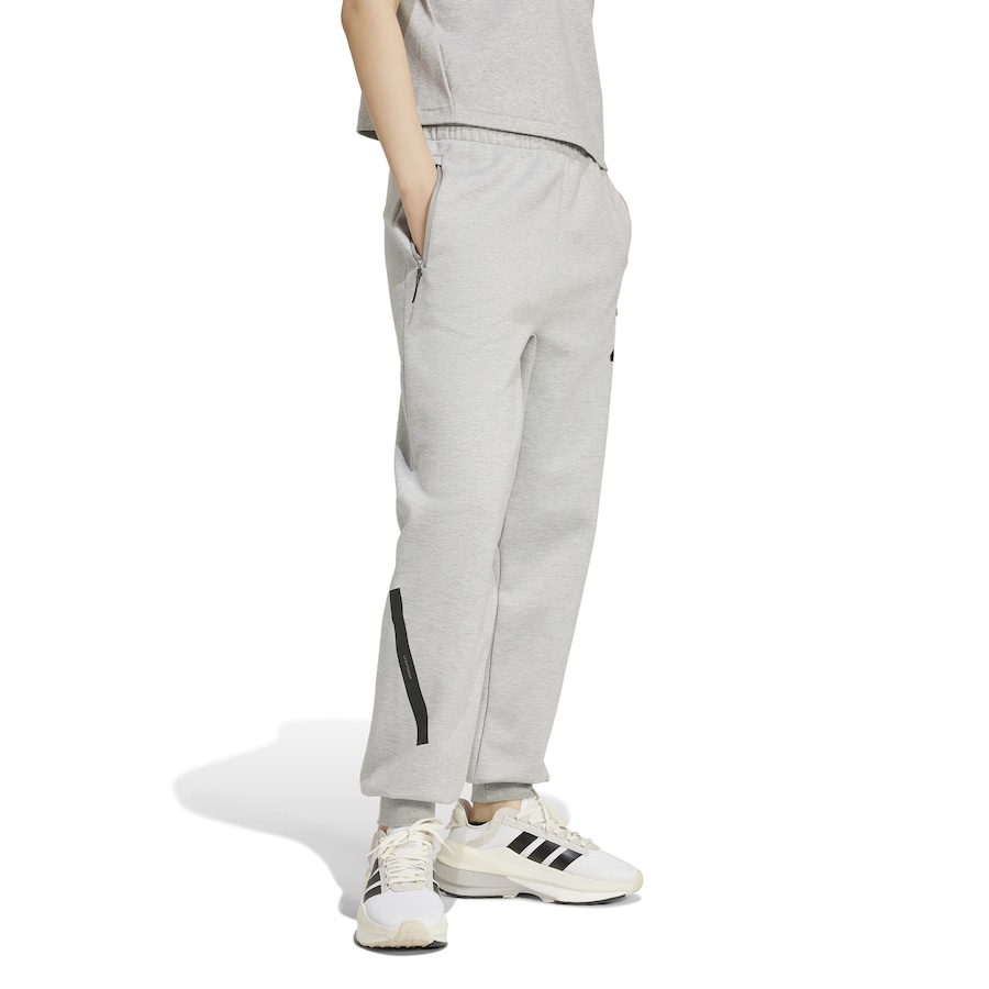 Зауженные брюки ADIDAS SPORTSWEAR Z.N.E., светло-серый — фото 4