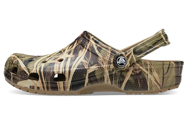 Сандалии realtree x classic clog v2 'max-4 hd camouflage' Crocs, зеленый — фото 2