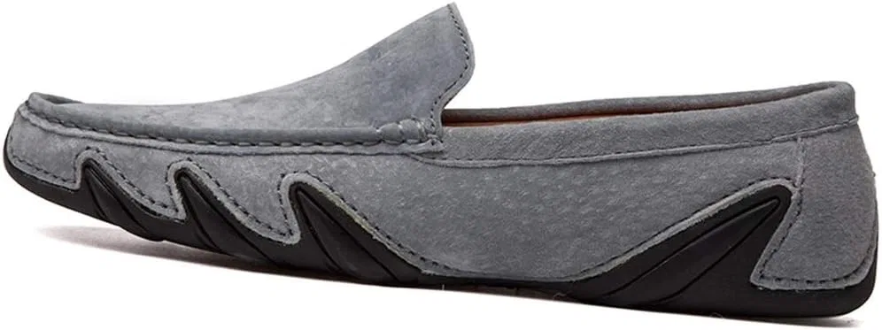 Лоферы мужские Penny Loafers, Grey TEDALIHAO — фото 2