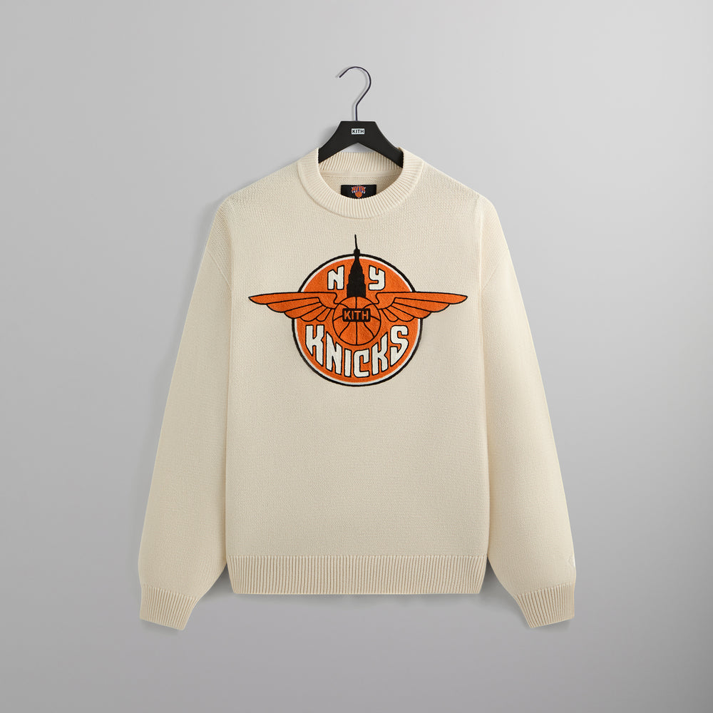 

Свитер Kith for the New York Knicks Wings Lewis Sweater, цвет Sandrift