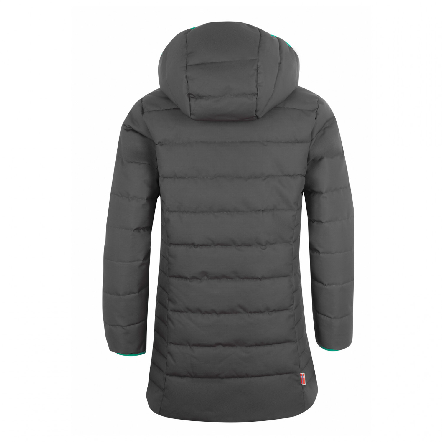 Пальто Trollkids Girl's Stavanger Coat, цвет Plum/Navy — фото 2