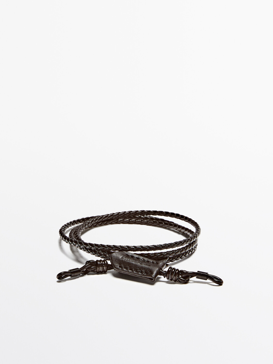 

Плетеный шнур для солнцезащитных очков Massimo Dutti, коричневый