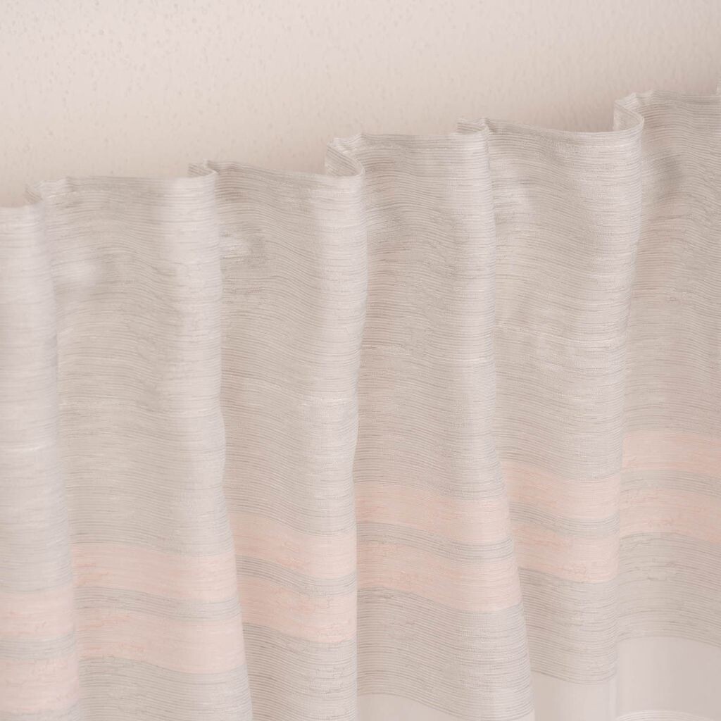 

Готовая штора CREMONA 400x150 ШЕРСТЬ занавеска Indes Fuggerhaus, белый