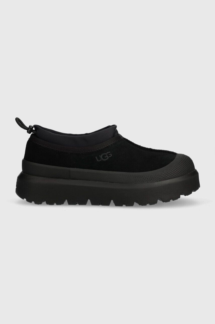 Мужские ботинки UGG Tasman Weather Hybrid из замши, черный — фото 2