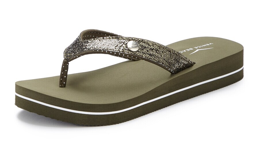 Классические слипоны VENICE BEACH Mules, оливковый