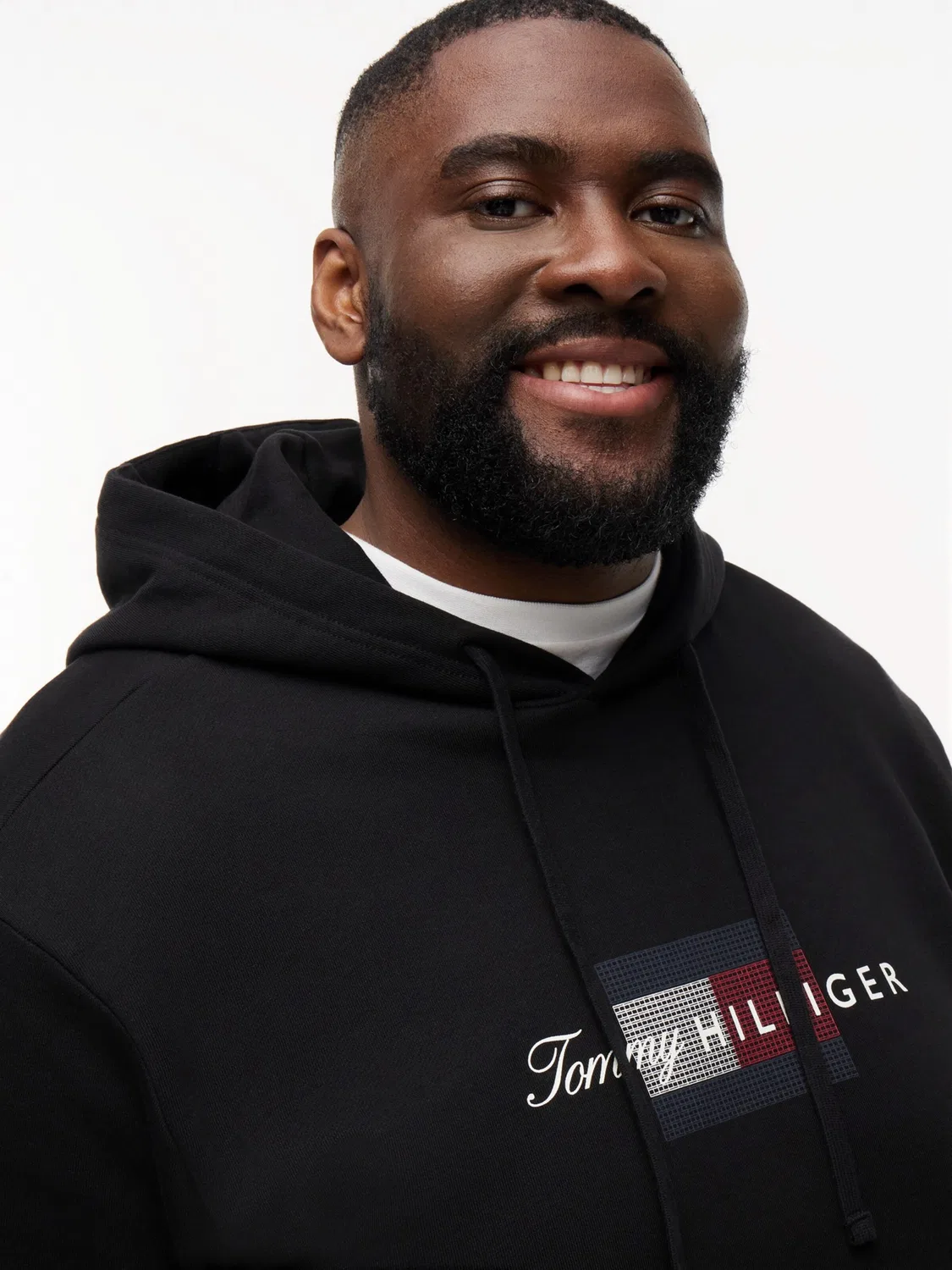 Толстовка Tommy Hilfiger Big & Tall, Black — фото 2