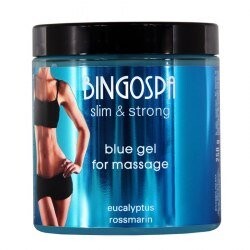 

Синий массажный гель с маслом эвкалипта и розмарина, 250 г BingoSpa