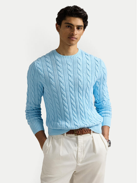 

Свитер обычного кроя Polo Ralph Lauren, голубой