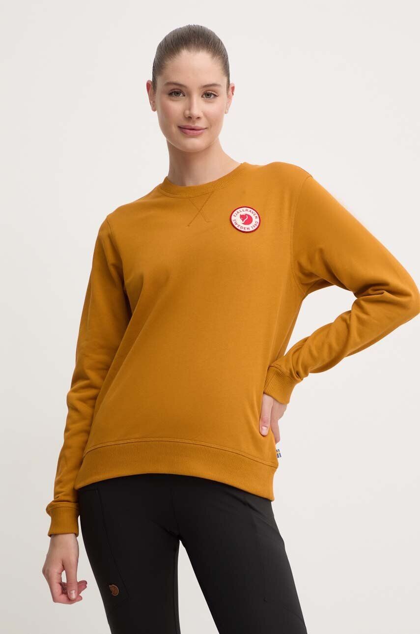 

Хлопковая толстовка 1960-го года с логотипом Fjallraven, желтый